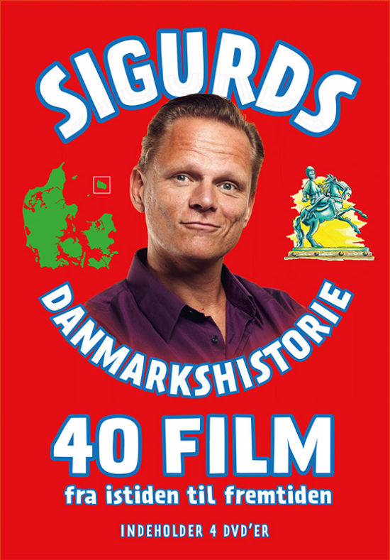 Sigurds Danmarkshistorie – 40 film (4-DVD)