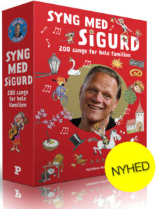 Syng med Sigurd - to sangbøger i flot samlekassette - NYHED