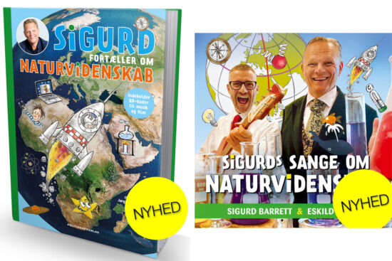 Sigurd fortæller om naturvidenskab - Pakketilbud, bog + cd