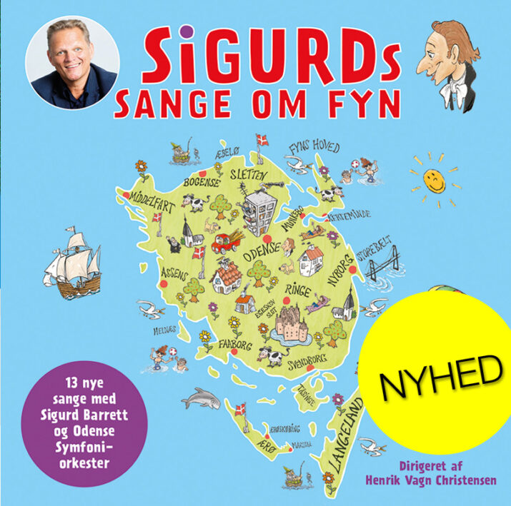 Sigurds sange om Fyn, CD
